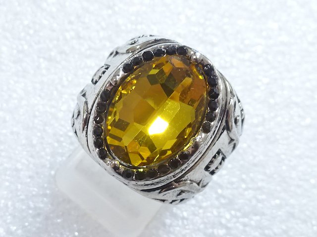 色石　指輪(17号)